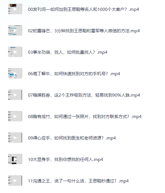 贵人术:高段位人士晋级实战课 贵人术:高段位人士晋级实战课