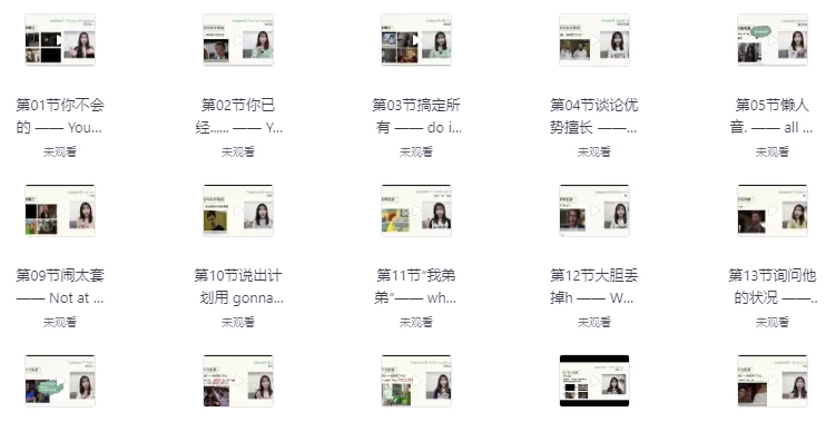 荷花老师《用耳朵学英语》（13.2G）