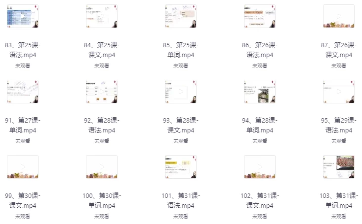 圆圆日语教室（79.0G）