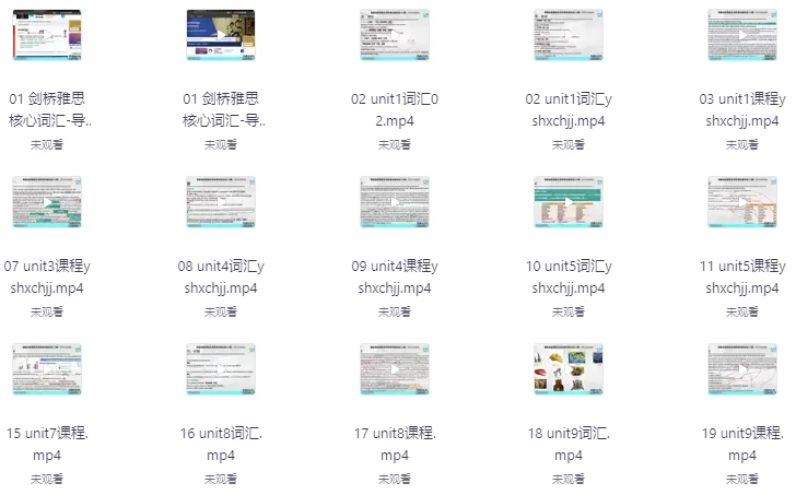 雅思全能7分旗舰外教VIP全程班(37.4G) 雅思全能7分旗舰外教VIP全程班(37.4G)
