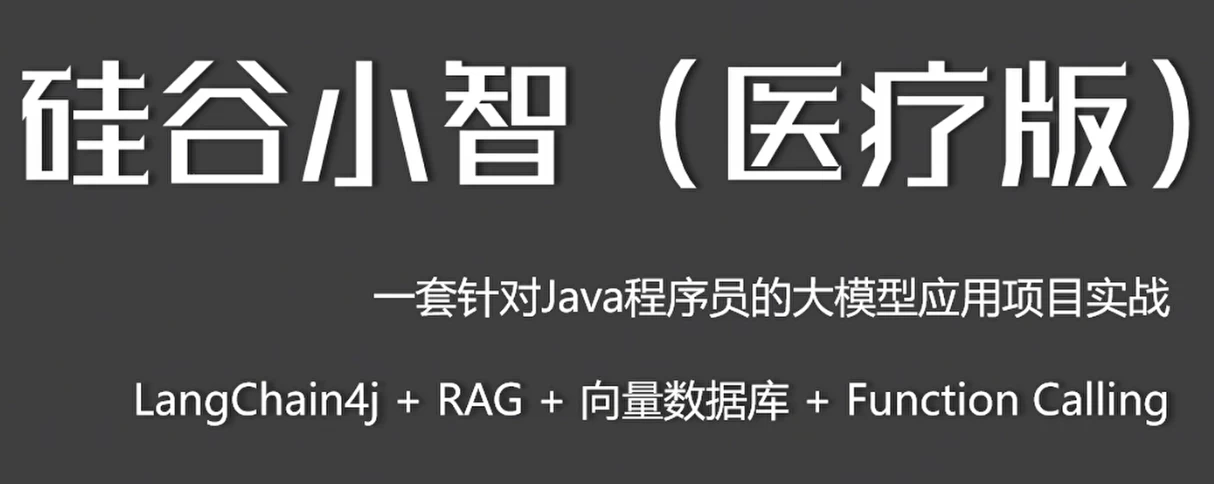 [JAVA/开发] Java企业级大模型应用项目：小智医疗（LangChain4J实战）（12.2G）