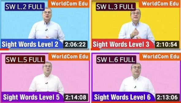 [Sight-Words/英文] 外教精讲课-Sight Words 100（6.3G）