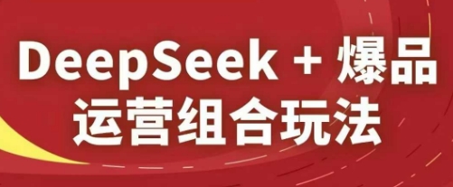 [DeepSeek/运营] DeepSeek+爆品运营组合玩法（2.0G）