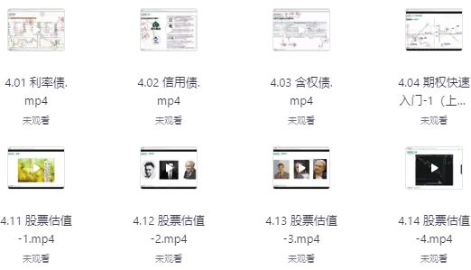 [思维/财务] 财务思维训练营（6.0G）