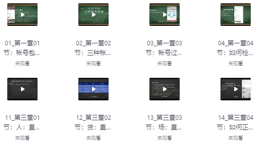 [抖音/电商] 抖音电商从入门到精通，​从账号、流量、人货场、主播、店铺五个方面，全面解析抖音电商核心逻辑（858.9M）