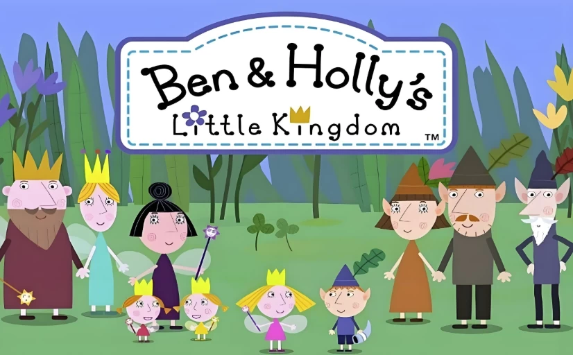 [Ben-and-Hollys-Little-Kingdom/启蒙] 幼儿英语启蒙动画片《本和霍利的小王国 Ben and Hollys Little Kingdom 1-2季 (视频+音频) 》（33.6G）