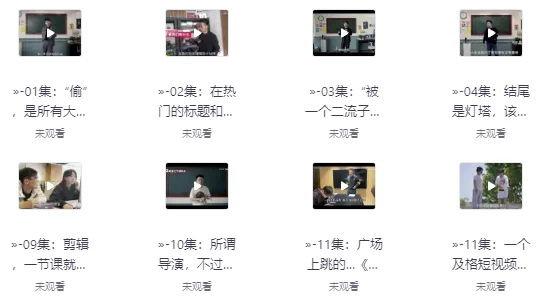 [短视频] 张策的短视频创作课（4.0G）