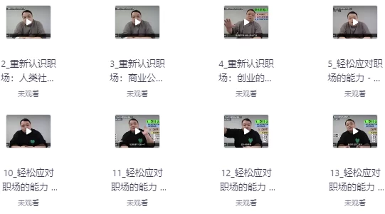 [职场] 成为高绩效的个人贡献者（12.9G）