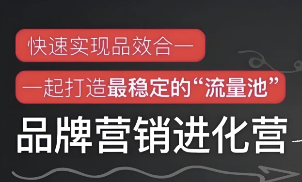 [品牌/流量] 品牌营销进化营（1.3G）