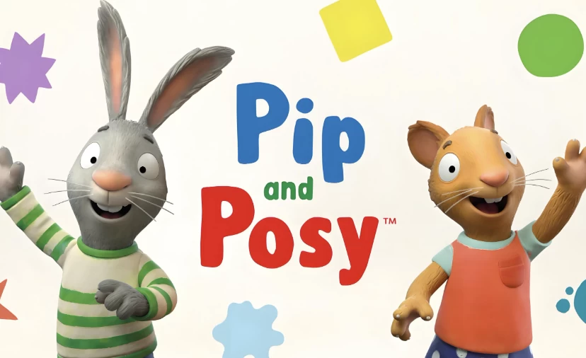 [Pip-and-Posy/启蒙] 少儿英语启蒙《皮普和波西 Pip and Posy (动画+绘本+配套资料) 》（32.4G）