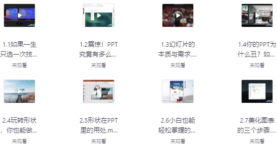 [PPT/幻灯片] 征服老板：零基础做出高逼格PPT（3.0G）