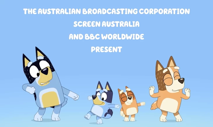 [Bluey/启蒙] BBC出品英语启蒙亲子动画《布鲁伊 Bluey (1-3季音视频+迷你剧+台词本) 》（36.6G）