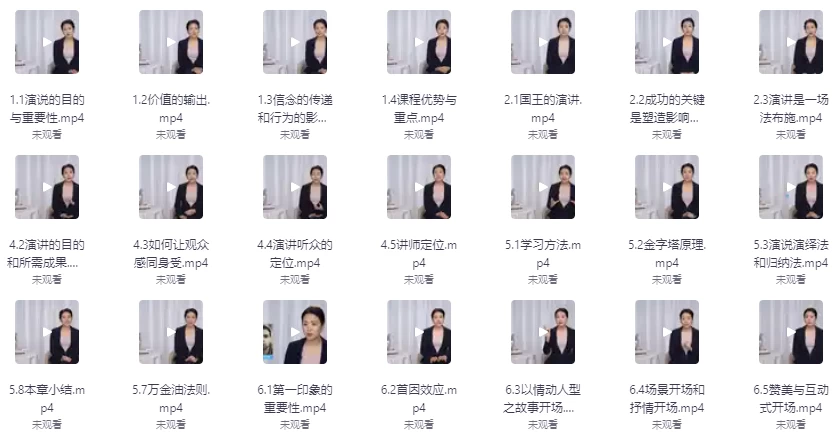 [演讲/演说] 即兴演说：脱颖而出的秘密法则（2.6G）