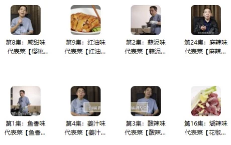 [川菜/美食] 黎叔川菜24味（1.5G）