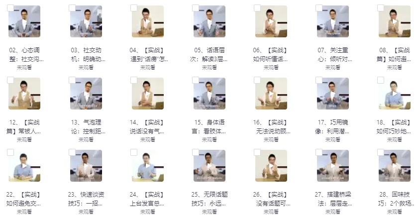 [社交] 陌生人社交的24个极简秘技（1.1G）