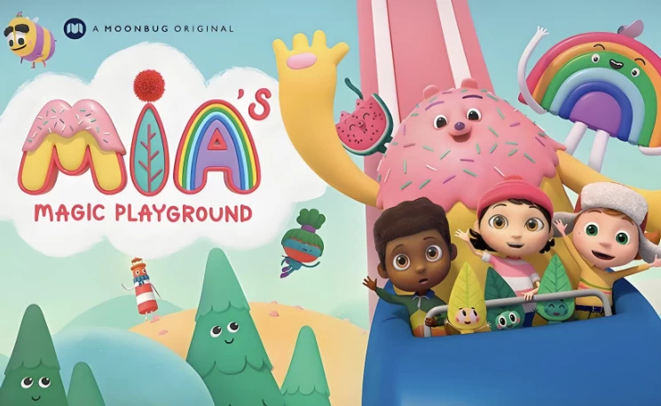 [Mia's-Magic-Playground/Mia的魔法游乐场] 少儿英语启蒙动画《Mia的魔法游乐场 Mia's Magic Playground (动画+台词本) 》（2.7G）