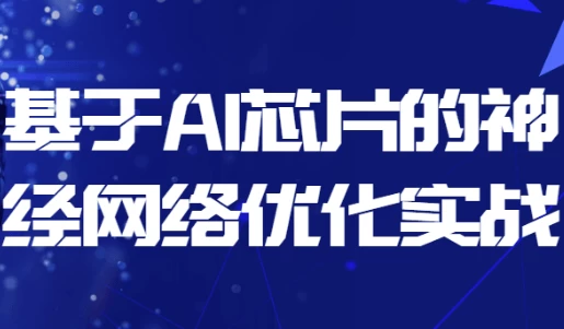 [AI/神经网络] 基于AI芯片的神经网络优化实战（3.7G）