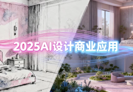 [AI/室内软装] 2025AI设计商业应用，室内软装+建筑+景观一体化（2.1G）