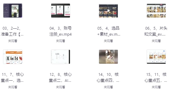 [AI/带货] 快手AI数字人短视频带货【自动化+全域化】（682.4M）