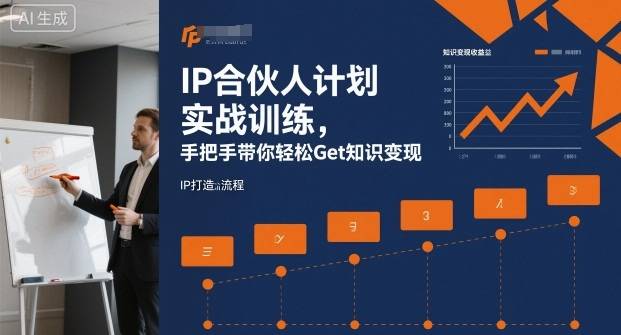 IP合伙人计划实战训练,手把手带你轻松Get知识变现 IP合伙人计划实战训练,手把手带你轻松Get知识变现