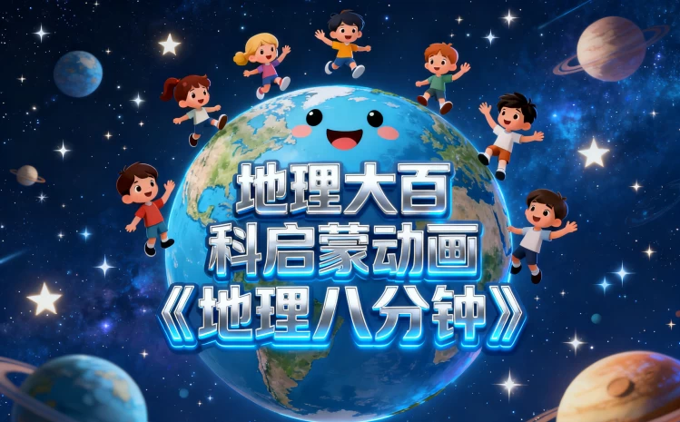 [启蒙/地理] 地理大百科启蒙动画《地理八分钟》（20.9G）