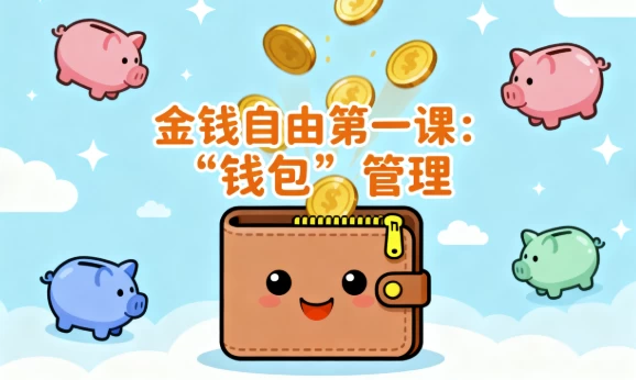 [财务自由/金钱自由] 金钱自由第一课：“钱包”管理，金钱管理体系与方法（2.4G）