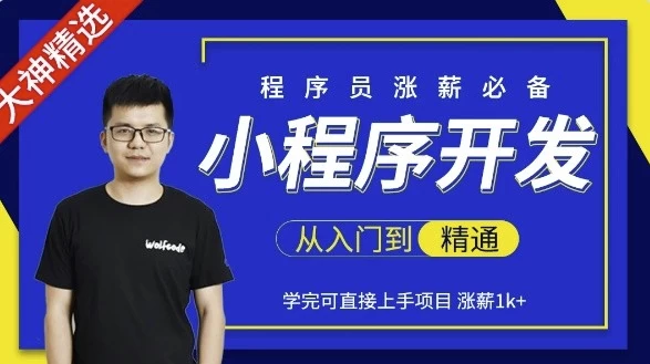 [小程序/开发] 小程序开发从入门到精通（8.8G）