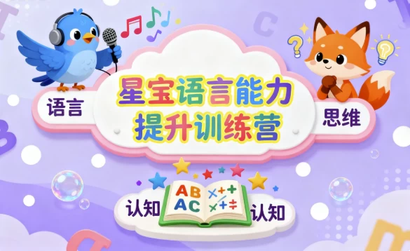 [思维/语言] 星宝语言能力提升训练营（55.6G）