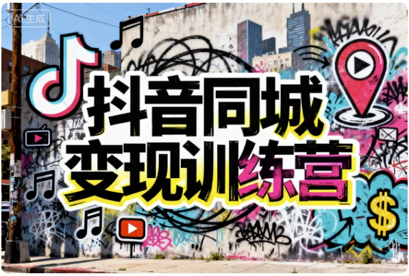 抖音同城变现训练营