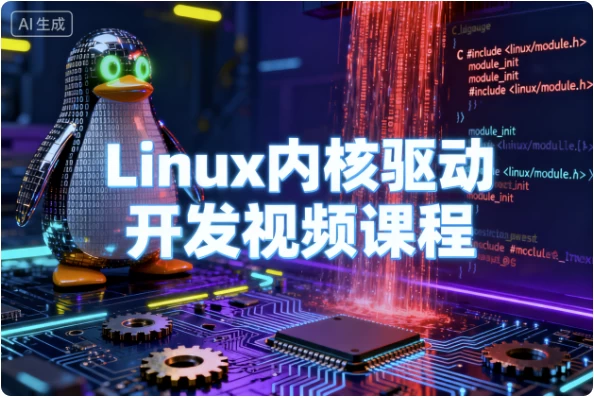 [Linux/内核驱动] Linux内核驱动开发视频课程（7.9G）