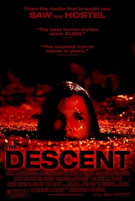 黑暗侵袭 The Descent 海报