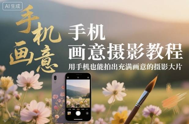 手机画意摄影教程,用手机也能拍出充满画意的摄影大片 手机画意摄影教程,用手机也能拍出充满画意的摄影大片