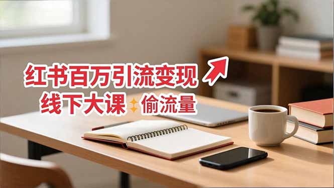 小红书百万引流变现