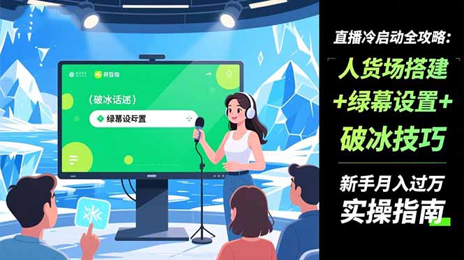 直播冷启动全攻略