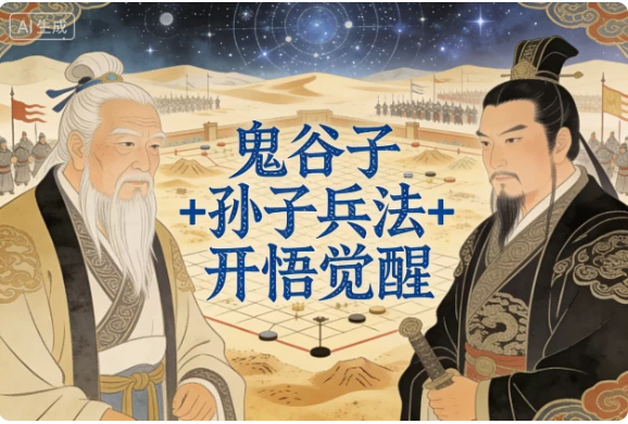 鬼谷子+孙子兵法+开悟觉醒