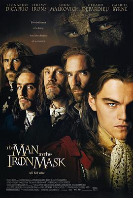 [动作/历史] 铁面人 The Man in the Iron Mask  [莱昂纳多·迪卡普里奥/杰瑞米·艾恩斯][蓝光/高清1080p/4K下载]