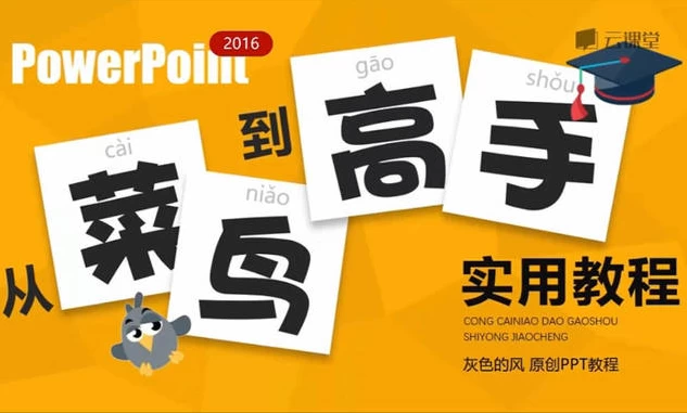 [PPT/幻灯片] PPT从菜鸟到高手实用教程 [1.2G]