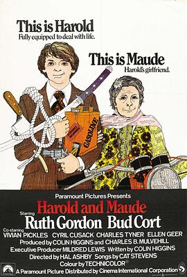 [喜剧] 哈洛与慕德 Harold and Maude  [鲁思·戈登/巴德·库特][蓝光/高清1080p/4K下载]