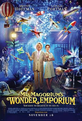 [喜剧/奇幻] 马格瑞姆的神奇玩具店 Mr. Magorium's Wonder Emporium  [娜塔莉·波特曼/达斯汀·霍夫曼][蓝光/高清1080p/4K下载]