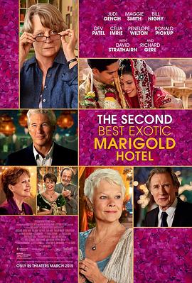 [喜剧] 涉外大饭店2 The Second Best Exotic Marigold Hotel  [比尔·奈伊/玛吉·史密斯][蓝光/高清1080p/4K下载]
