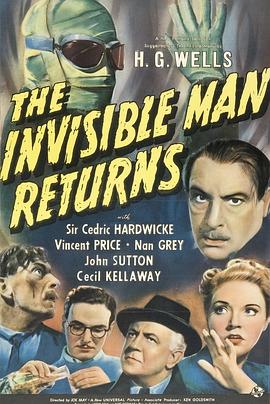 [恐怖/悬疑] 隐形人归来 The Invisible Man Returns  [塞德里克·哈德威克/文森特·普莱斯][蓝光/高清1080p/4K下载]