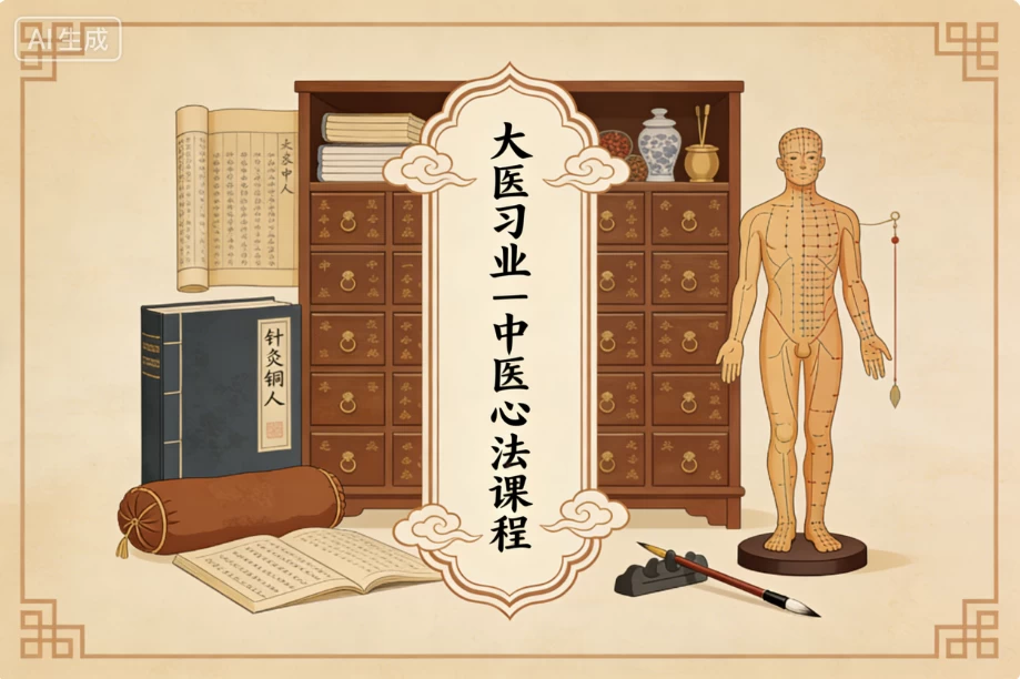 [中医/医学] 大医习业–中医心法课程 [26.1G]