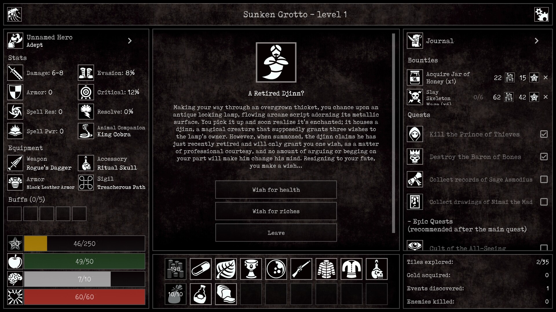 暗影征途：古典卷 Build.22499555（Grim Quest - Old School RPG）免安装中文版