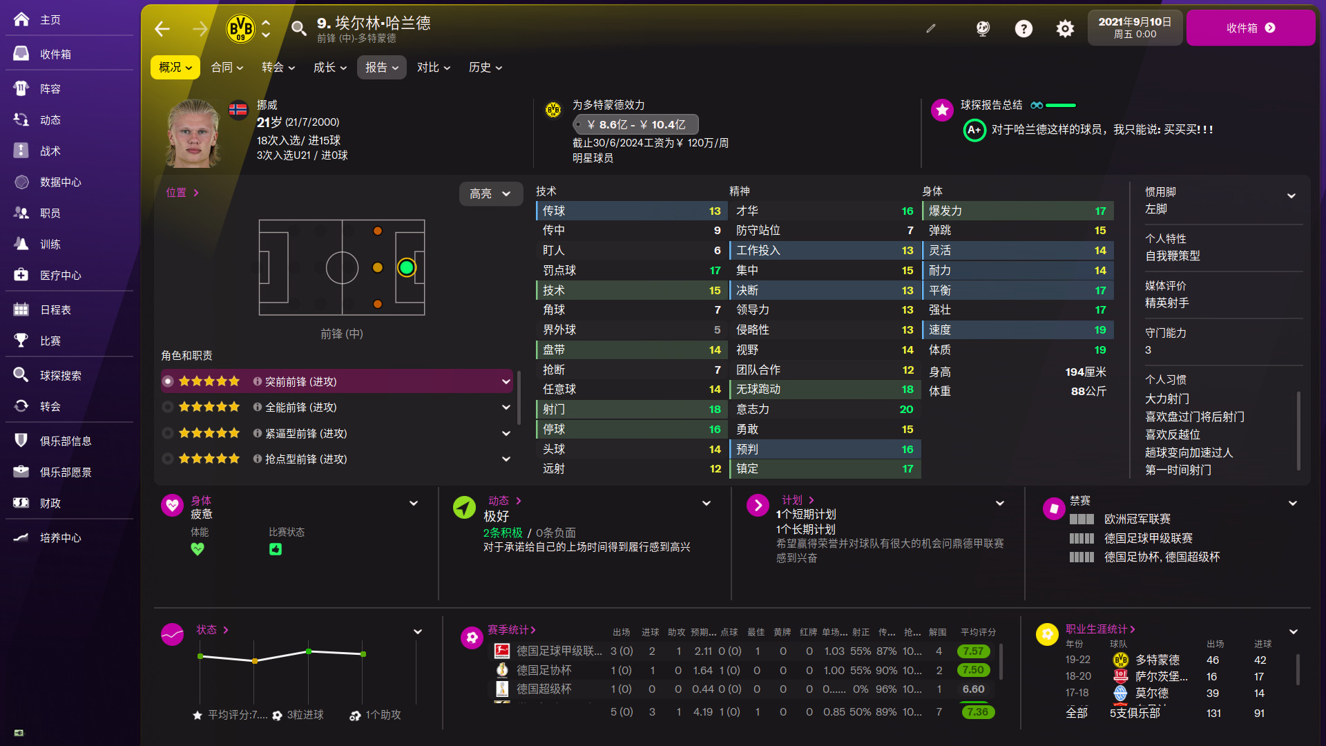 足球经理2022-虚拟机版 Build.8466745（Football Manager 2022）免安装中文版