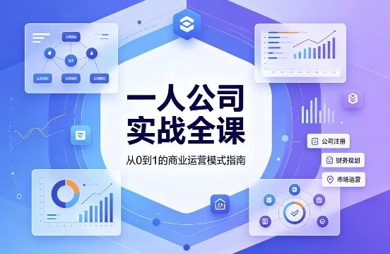 [公司/商业/运营] 一人公司实战课 [1.6G]
