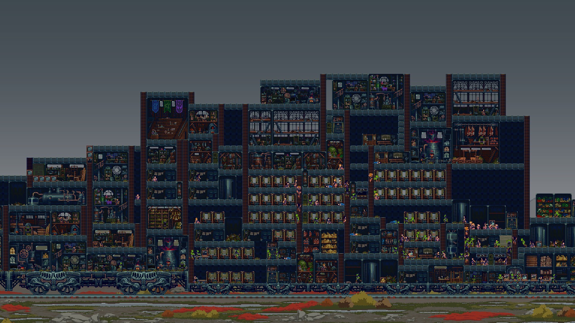 钢铁动脉：铁路城市建造者 v1.0.5（Steel Artery Train City Builder）免安装中文版