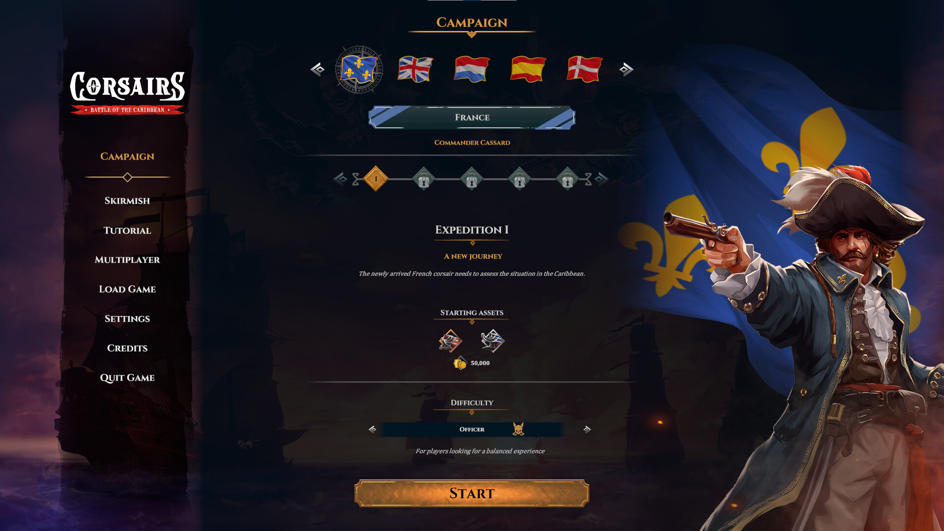 海盗：加勒比海战 Build.23307645（Corsairs - Battle of the Caribbean）免安装中文版