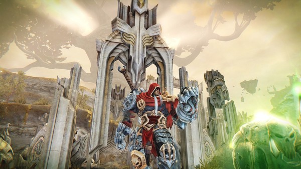 暗黑血统：战神版 Build.23328763 送修改器+一周目通关存档(9格血槽和6格怒气好像+有深渊铠甲+传说级附魔都找到+主线已通武器是末日审判之剑)+音乐原声（Darksiders Warmastered Edition）免安装中文版