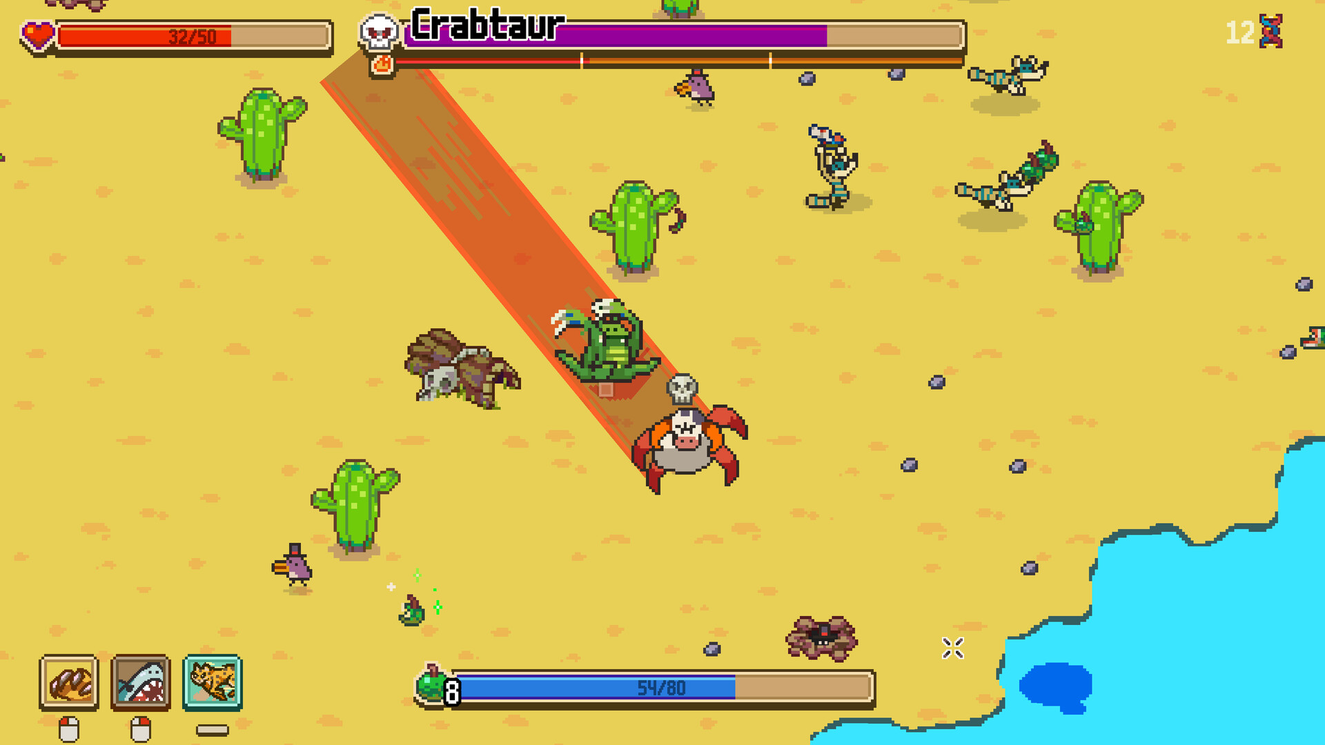 万物皆可蟹：动物进化 v1.0.0.8074（Everything is Crab The Animal Evolution Roguelite）免安装中文版