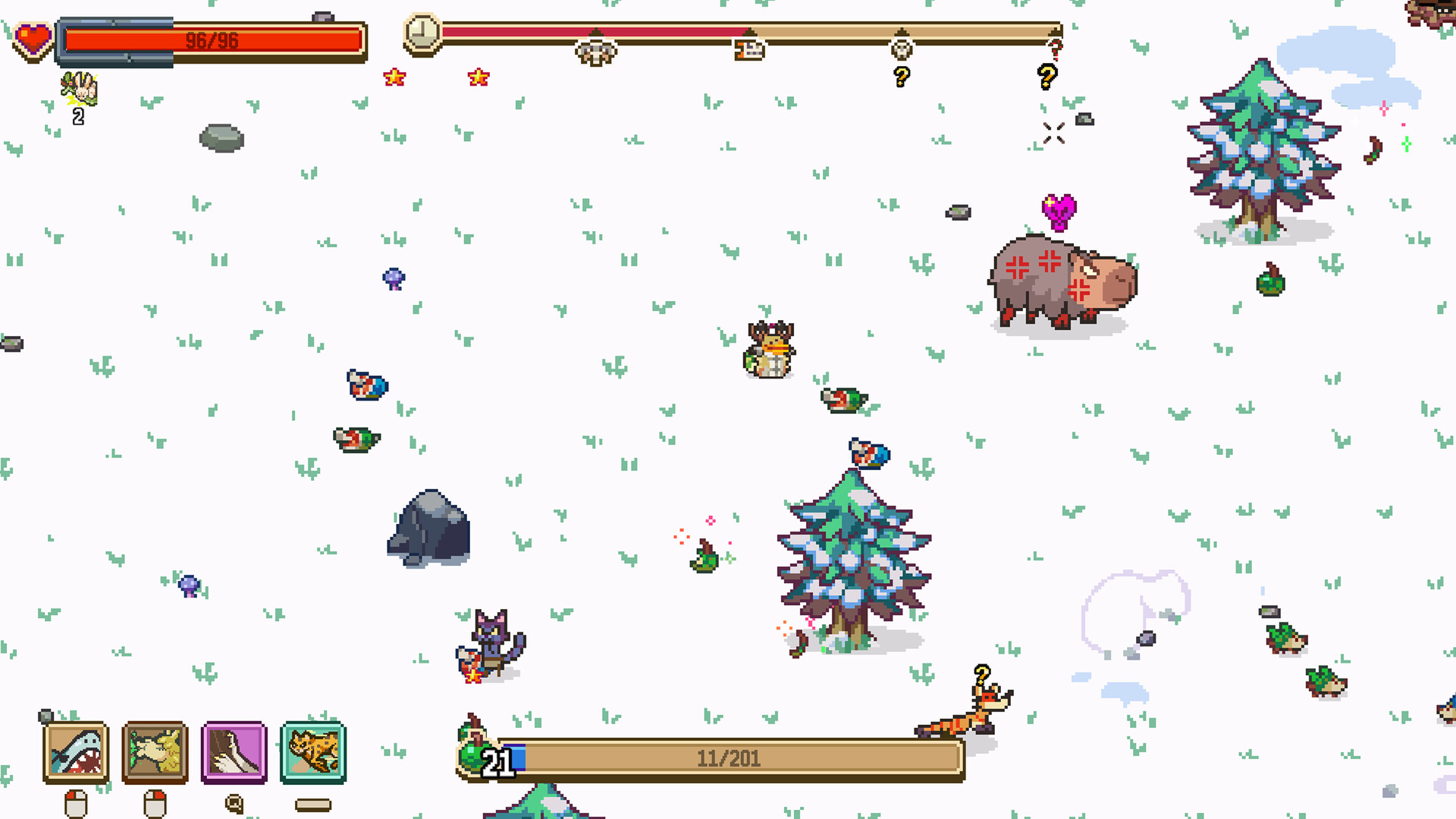 万物皆可蟹：动物进化 v1.0.0.8074（Everything is Crab The Animal Evolution Roguelite）免安装中文版